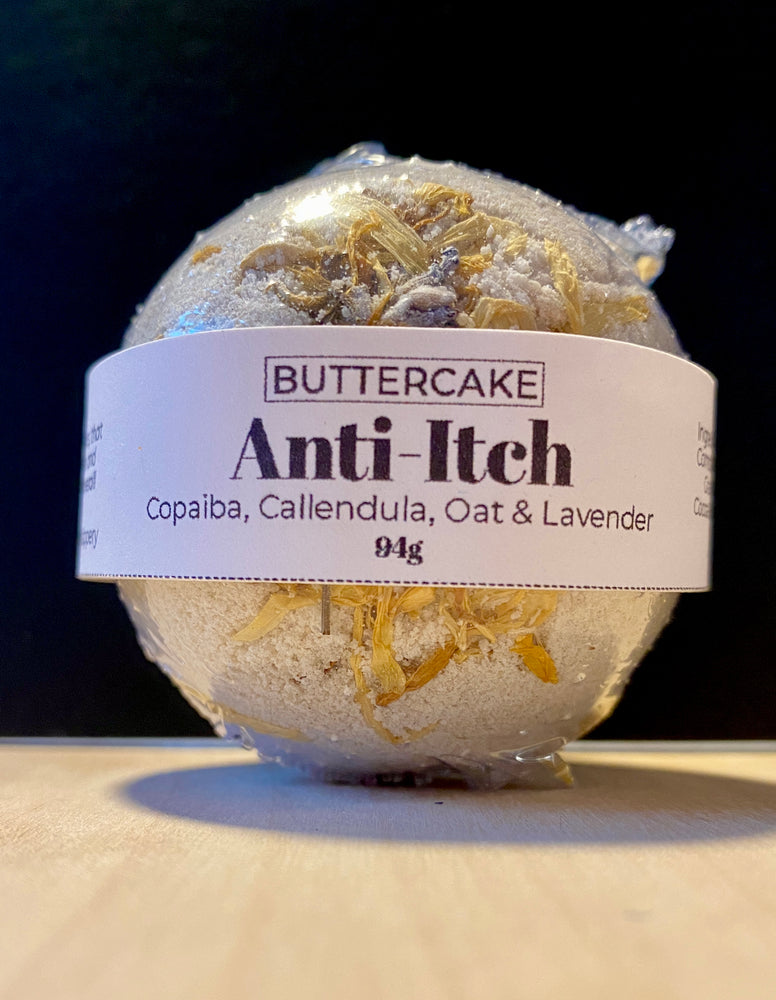 Anti-Itch Copaiba, Calendula Bath Bomb - Buttercake Bath & Body